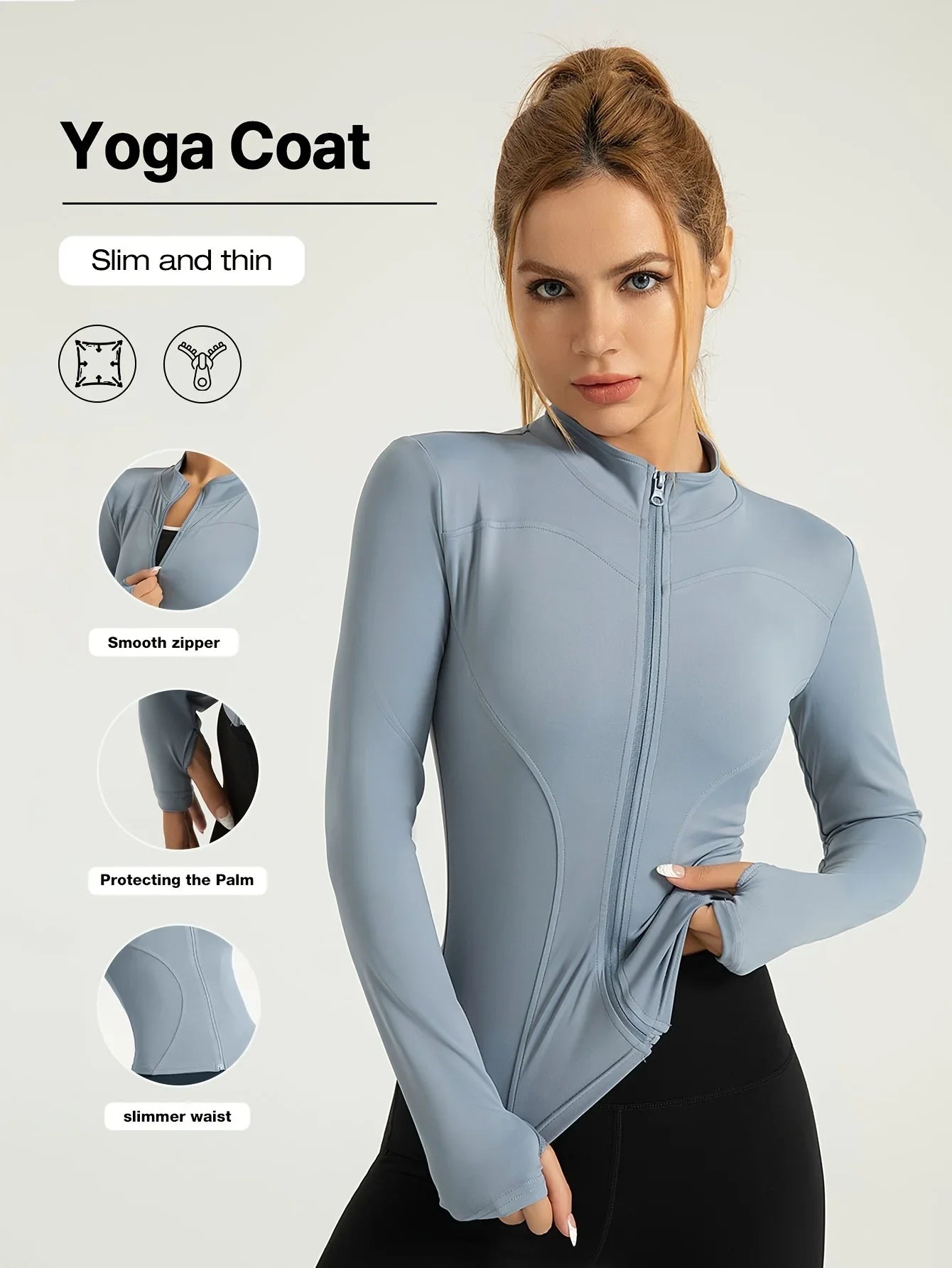 Yoga Coat Cropped Jacket