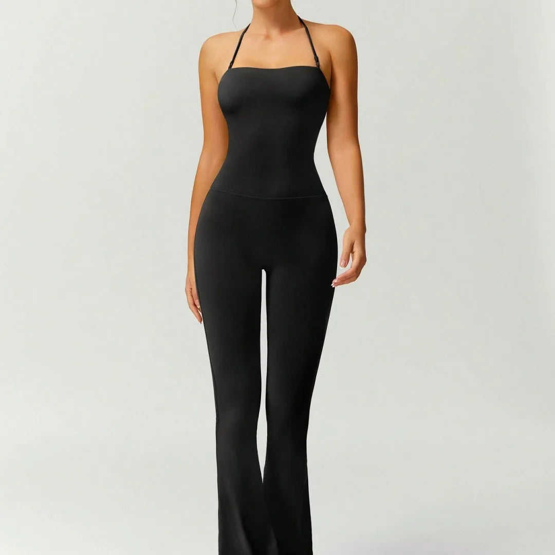 Backless Yoga Jumpsuit