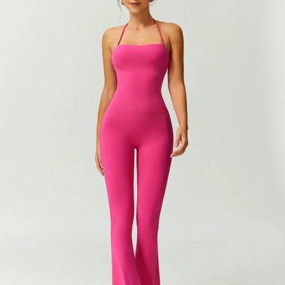 Backless Yoga Jumpsuit
