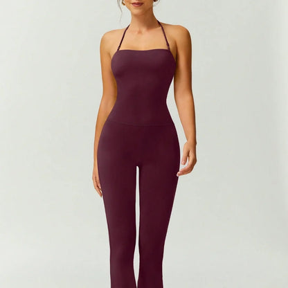 Backless Yoga Jumpsuit