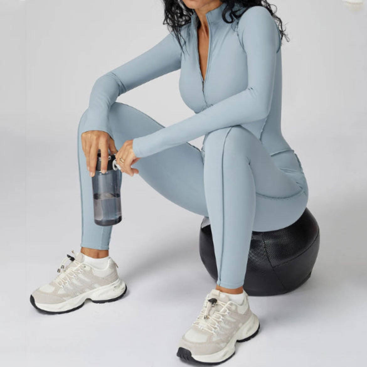 Yoga Bodysuit Long Sleeved