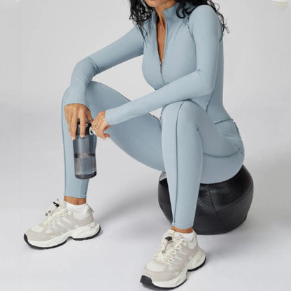 Yoga Bodysuit Long Sleeved