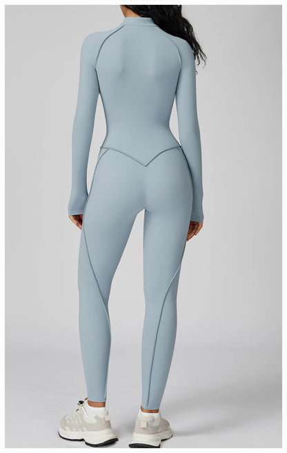 Yoga Bodysuit Long Sleeved