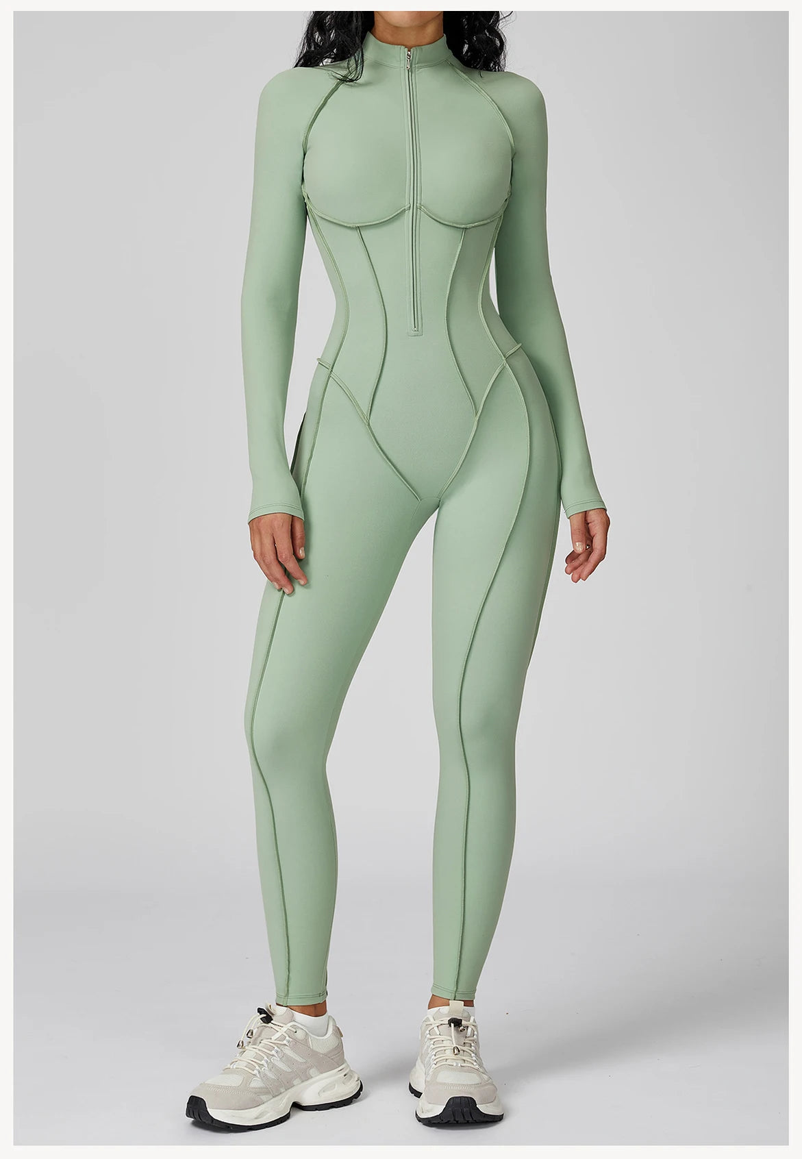 Yoga Bodysuit Long Sleeved