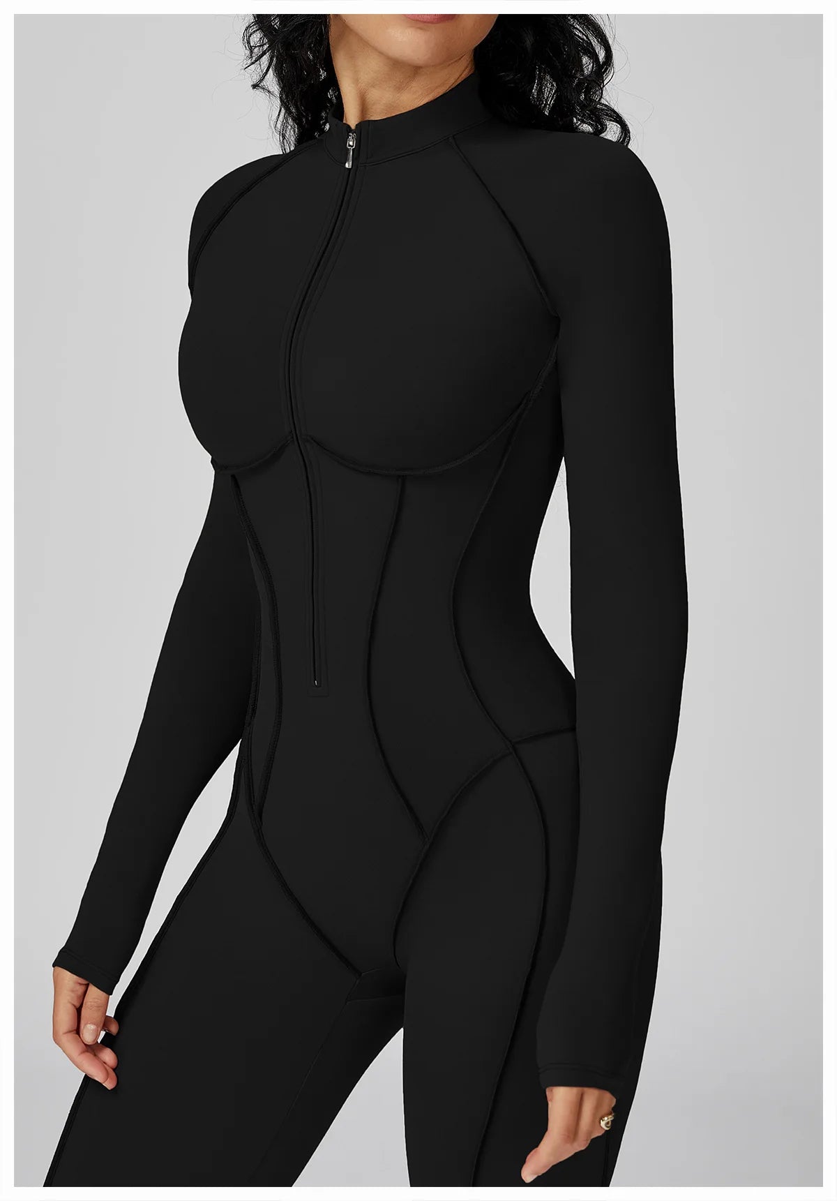 Yoga Bodysuit Long Sleeved