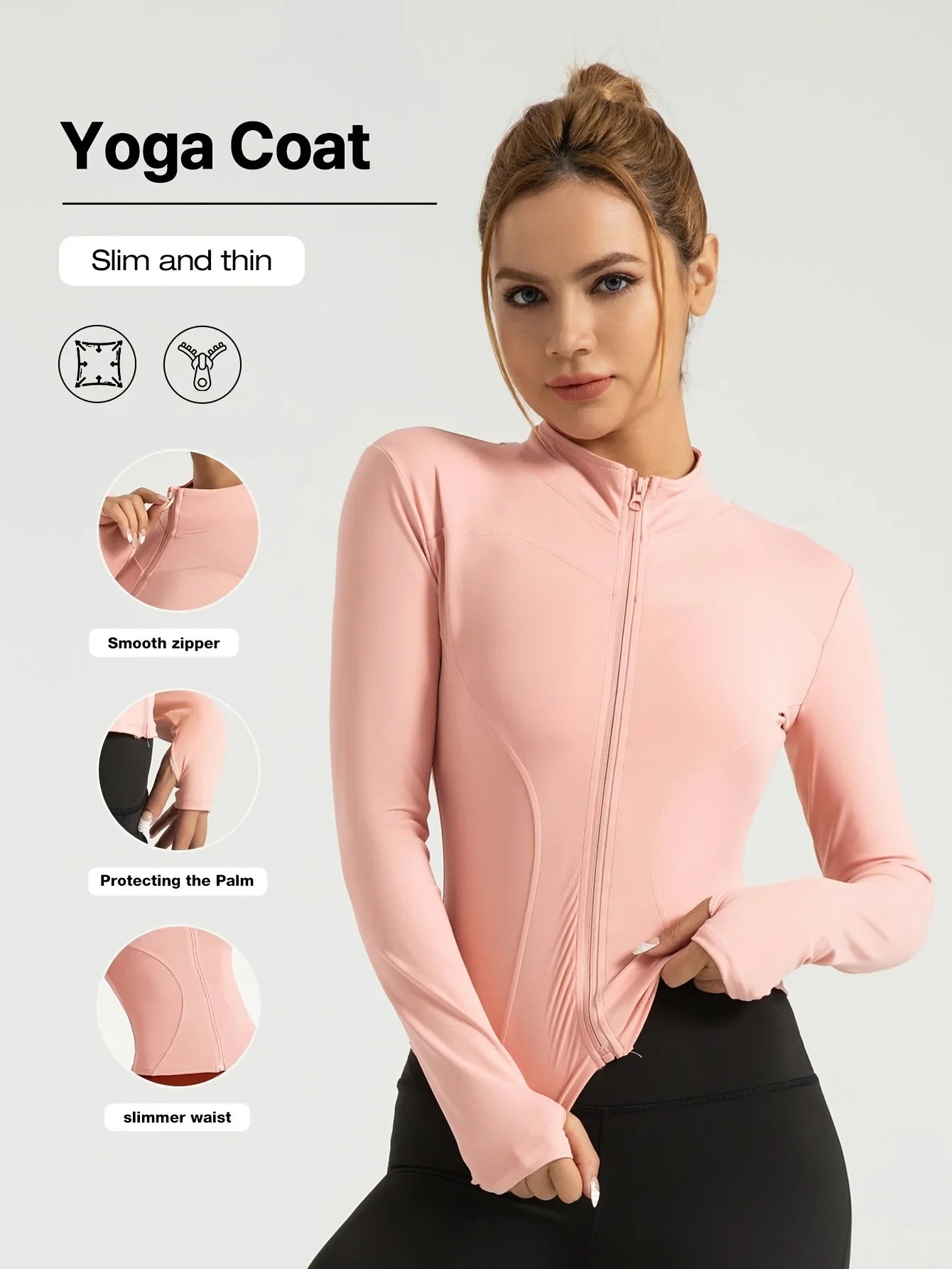 Yoga Coat Cropped Jacket