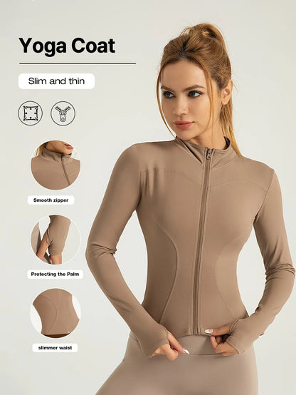 Yoga Coat Cropped Jacket