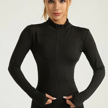 Yoga Coat Cropped Jacket