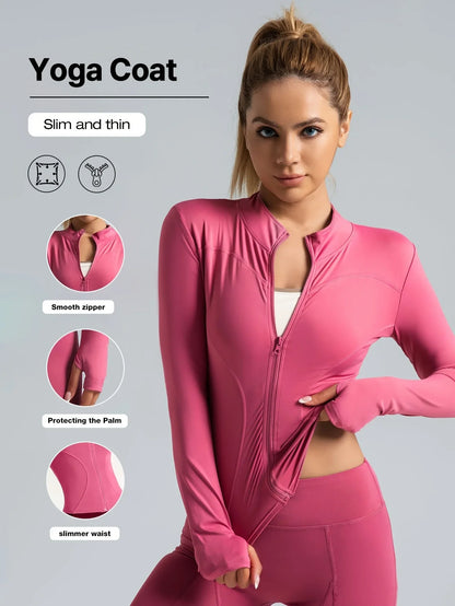 Yoga Coat Cropped Jacket