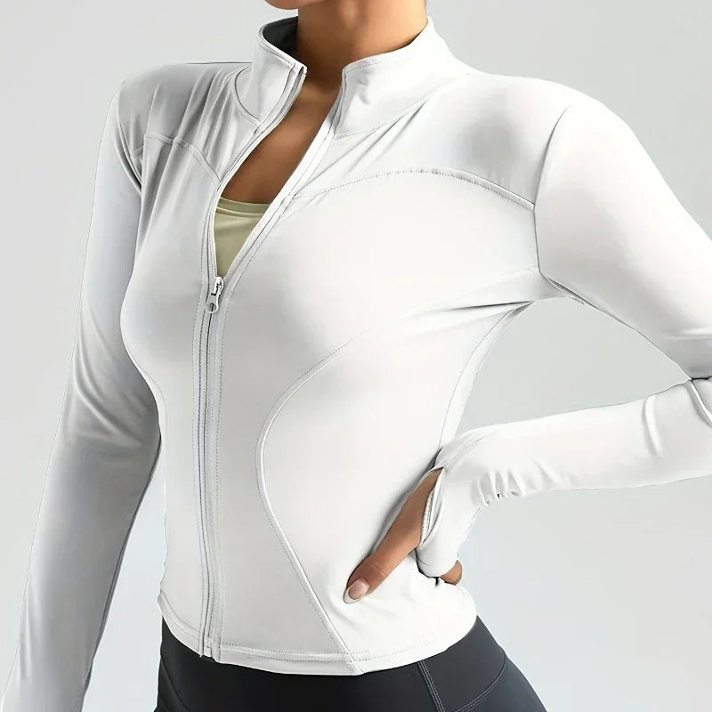 Yoga Coat Cropped Jacket
