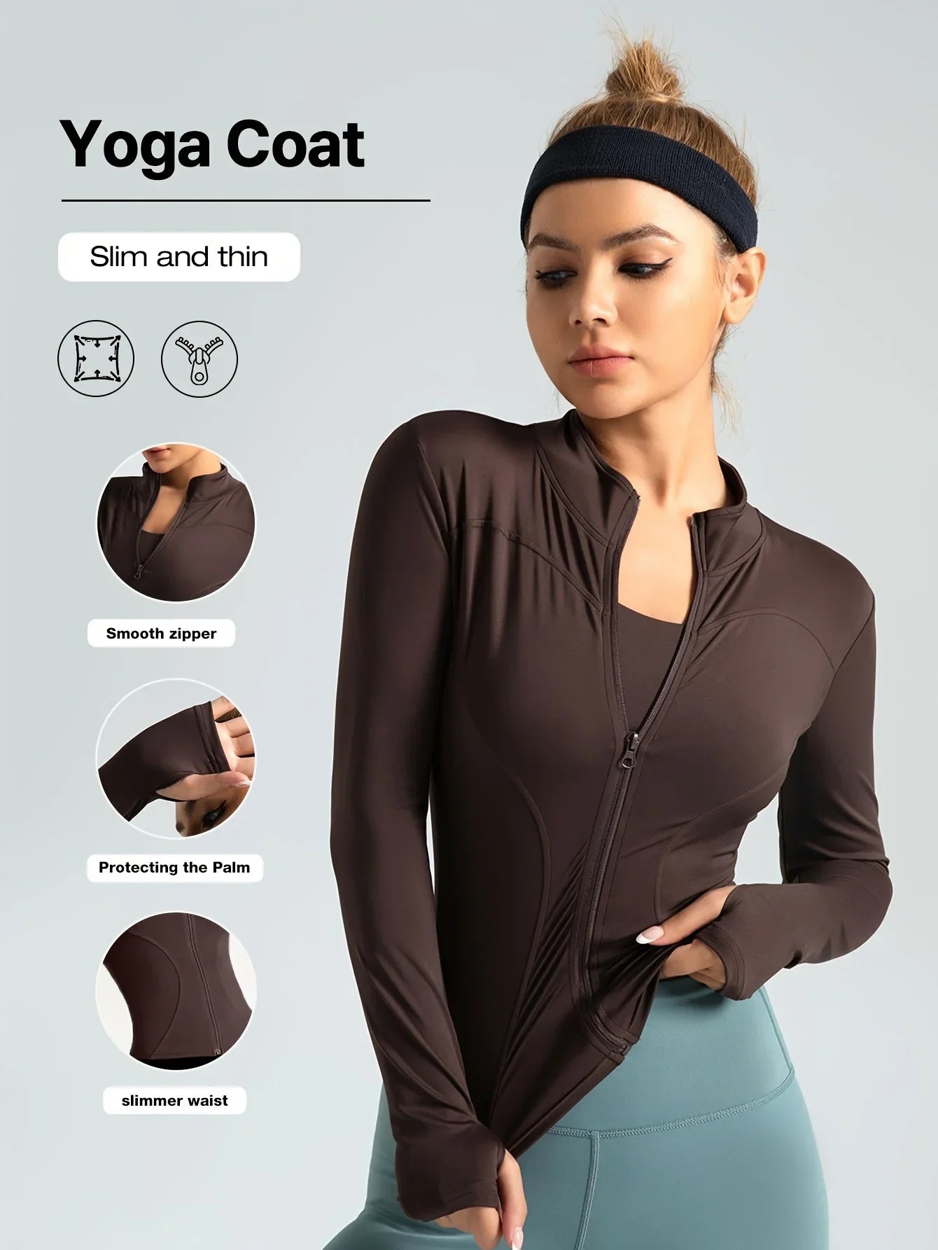 Yoga Coat Cropped Jacket
