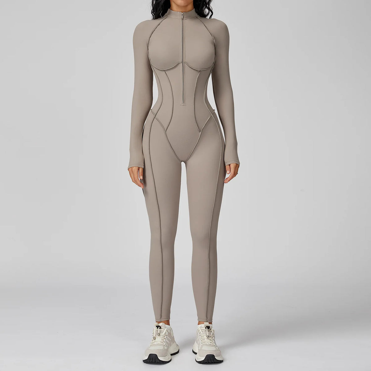 Yoga Bodysuit Long Sleeved