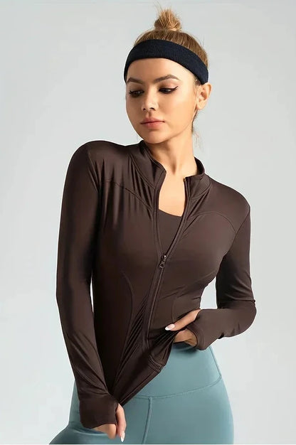 Yoga Coat Cropped Jacket