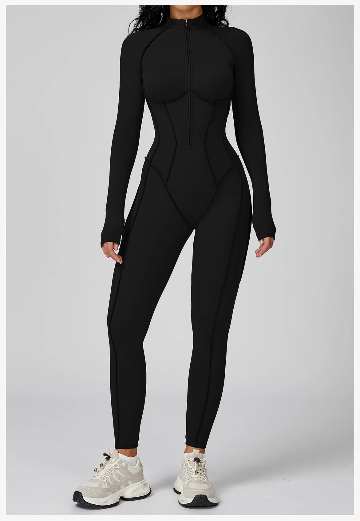 Yoga Bodysuit Long Sleeved