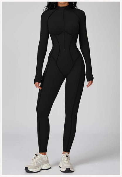 Yoga Bodysuit Long Sleeved