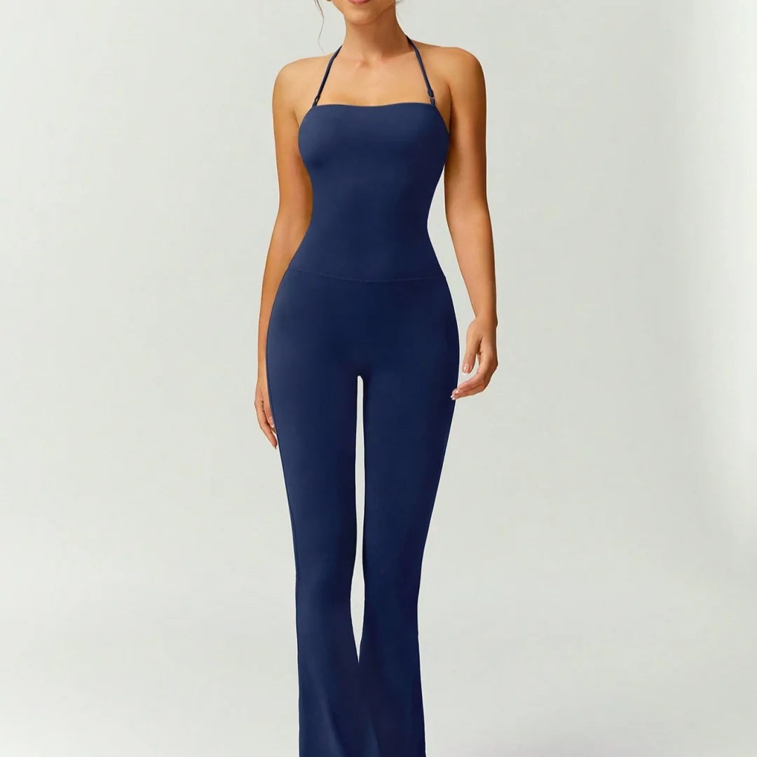 Backless Yoga Jumpsuit