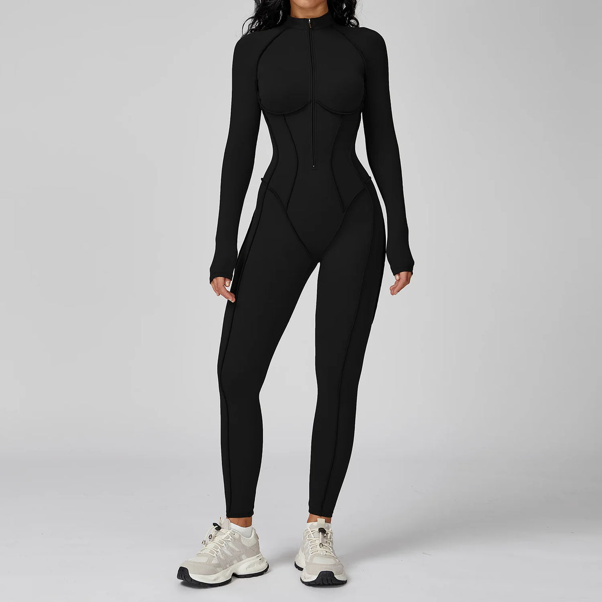 Yoga Bodysuit Long Sleeved