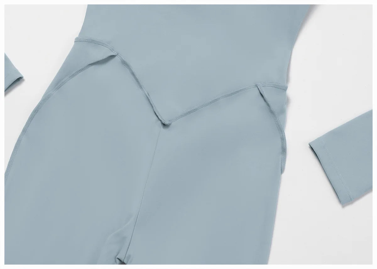 Yoga Bodysuit Long Sleeved