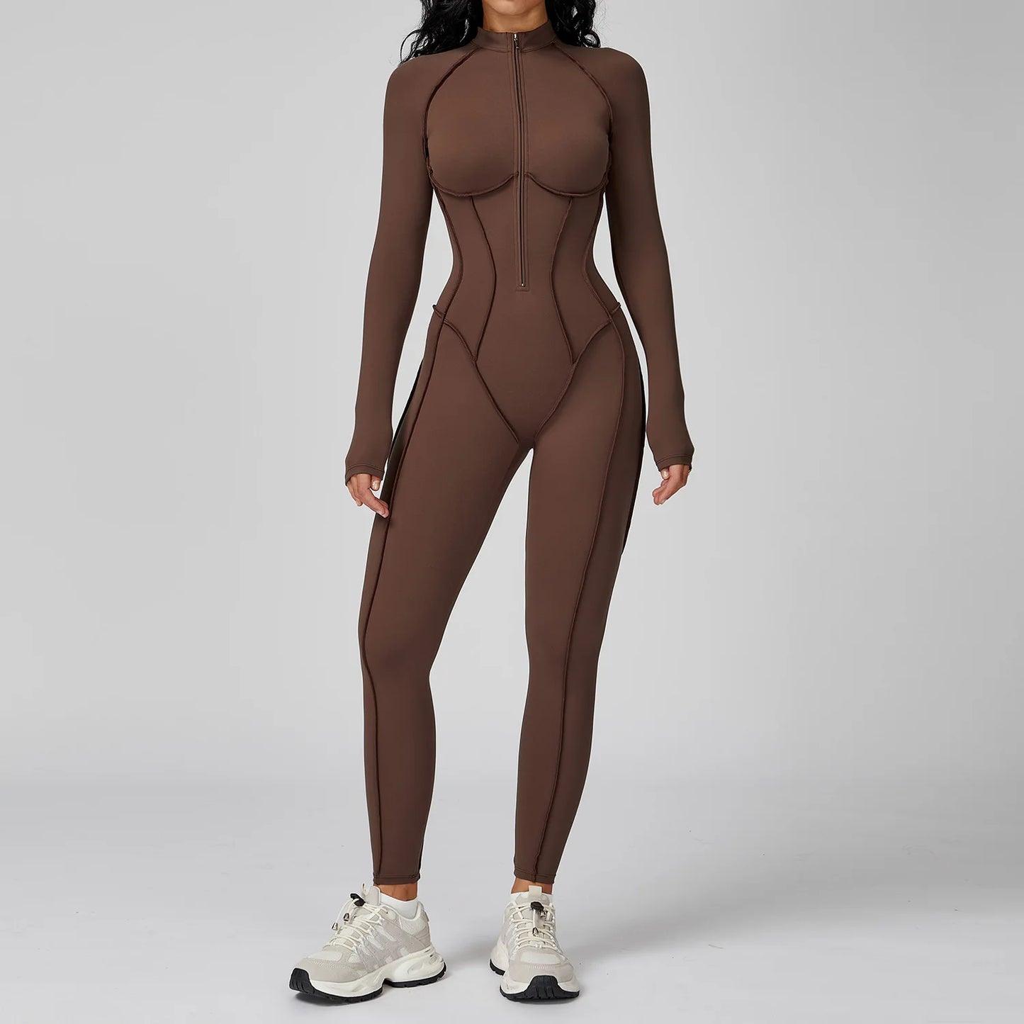 Yoga Bodysuit Long Sleeved