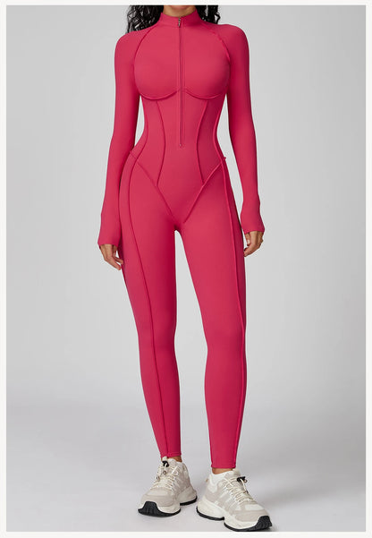 Yoga Bodysuit Long Sleeved