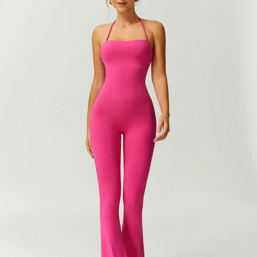 Backless Yoga Jumpsuit