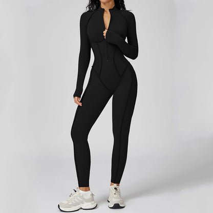 Yoga Bodysuit Long Sleeved